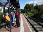 am Bahnhof: Josef, Franz, Jürgen