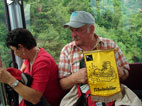 Anneliese und Franz in der Seilbahn