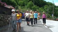 Wanderer Reinhilde, Christa, Josef, Silvia, Helmut, Gerlinde