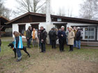 Pitschedabber vor der "Gickelfarm"