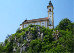 Kirche auf dem Rosenquarzfelsen