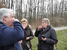 Josef und Silvia lassen sich das Getränk schmecken