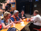 Silvia, Josef, Andreas bei Vorbesprechung