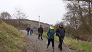 Wanderer: Irene mit Michael, Stefan, Marlen und Volkhard