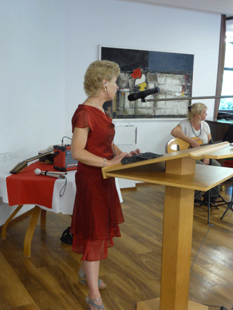 Silvia Schäfer am Rednerpult