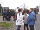 am Bahnhof Michelbach, Margit, Elisabeth, Andreas