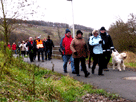 Pitschedabber auf dem Wanderweg