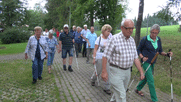 Wanderer, vorne Werner, Renate, dahinter Ingris S,, Heinrich, Silvia, Marc 