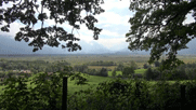 Blick auf das Murnauer Moos, das größte zusammenhängende Moor in Mitteleuropa