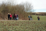 Pitschedabber auf dem Wanderweg