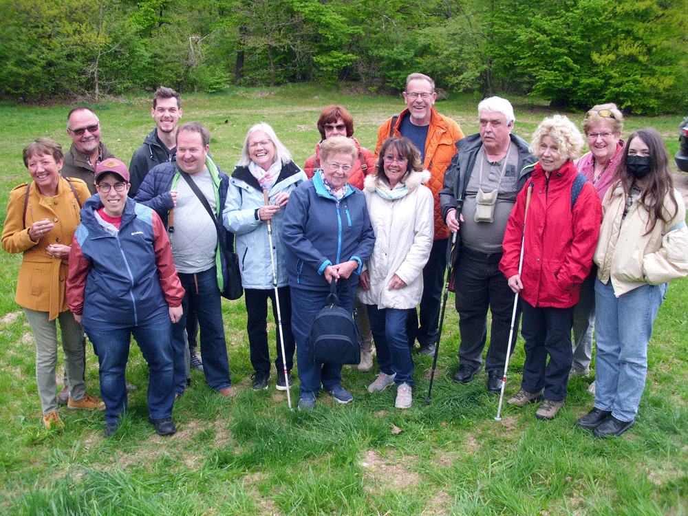 ganze Wandergruppe