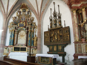 Innenraum Barbara-Kapelle