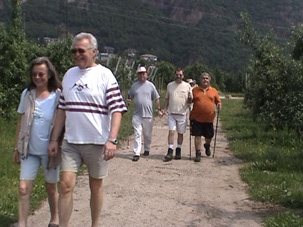 Marlene, Volkhard, Alwin, Vadim und Josef