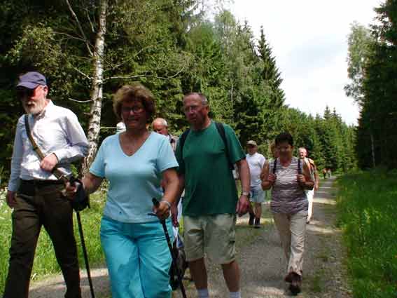 Wanderer:Hellfried, Marga, Klaus, Anneliese