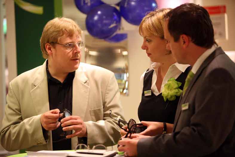 Andreas Schild im Kaufhof